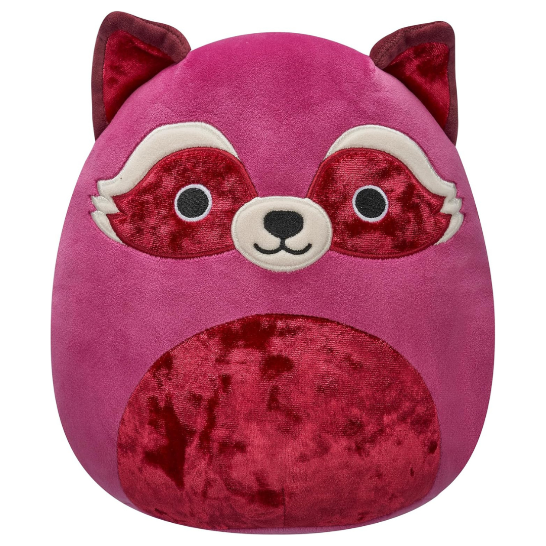Squishmallows Original 8" Olivieri The Maroon Raccoon