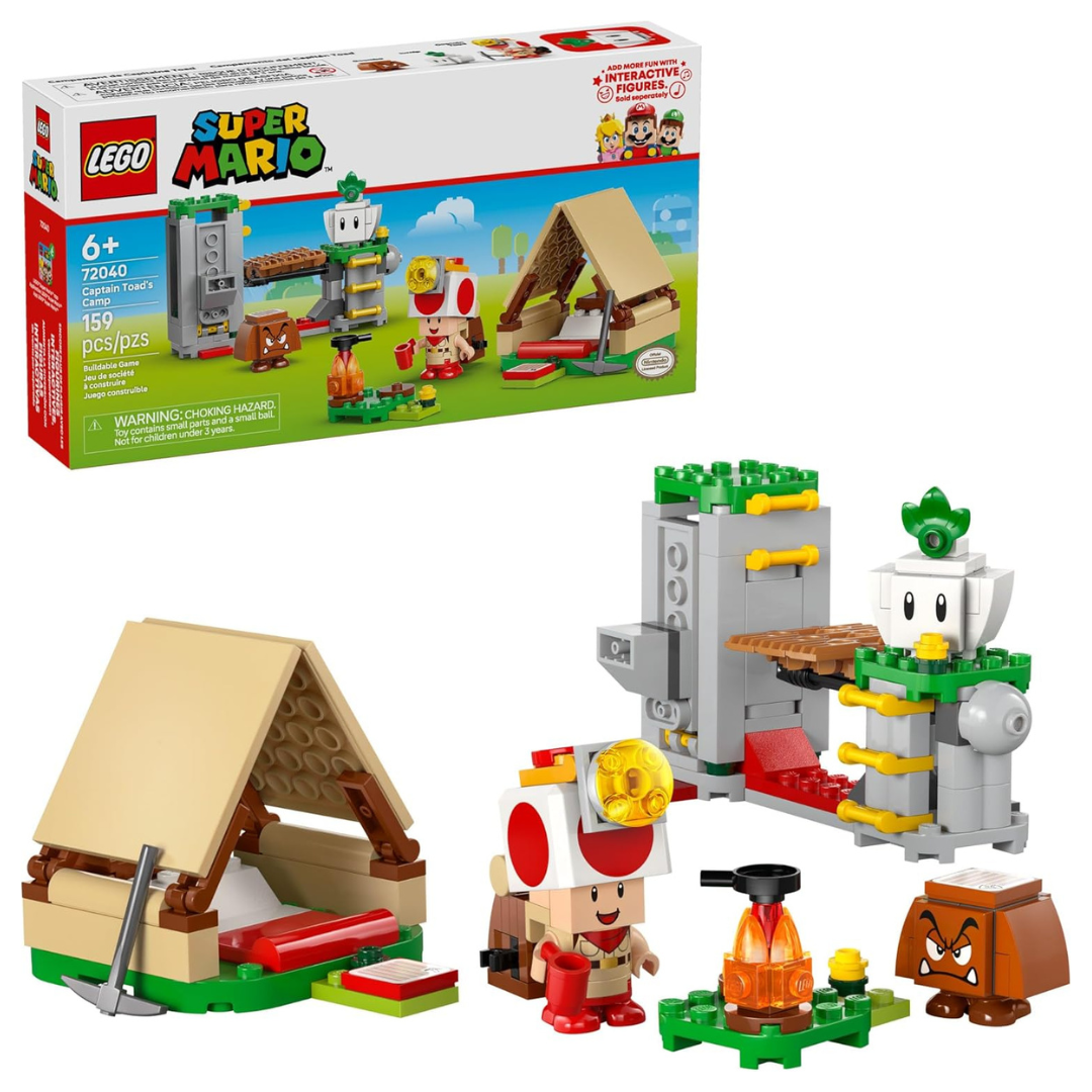 LEGO Super Mario Captain Toad’s Camp Building Toy