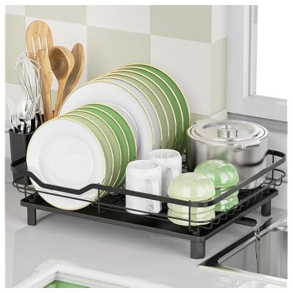16.2"L x 12.6"W Rottogoon Stainless Steel Rustproof Dish Rack