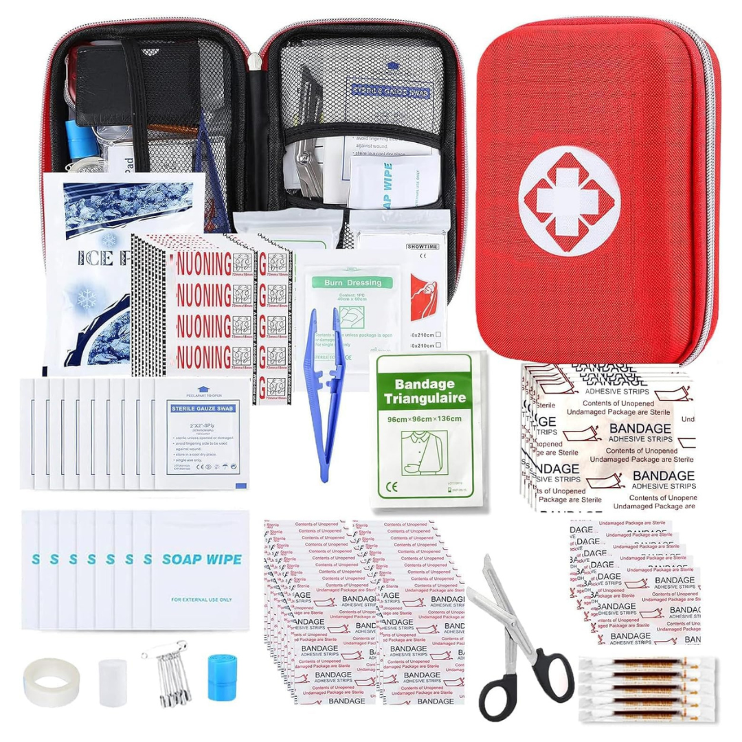 276-Piece Emergency Safety & Survival Basic First Aid Kit (Various)