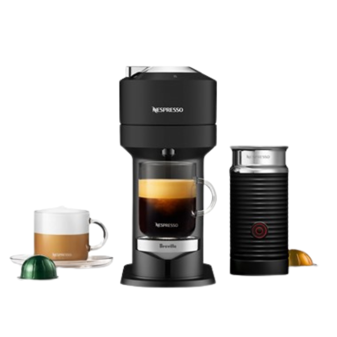 Nespresso Vertuo Next Deluxe Coffee & Espresso Maker W/ Milk Frothe