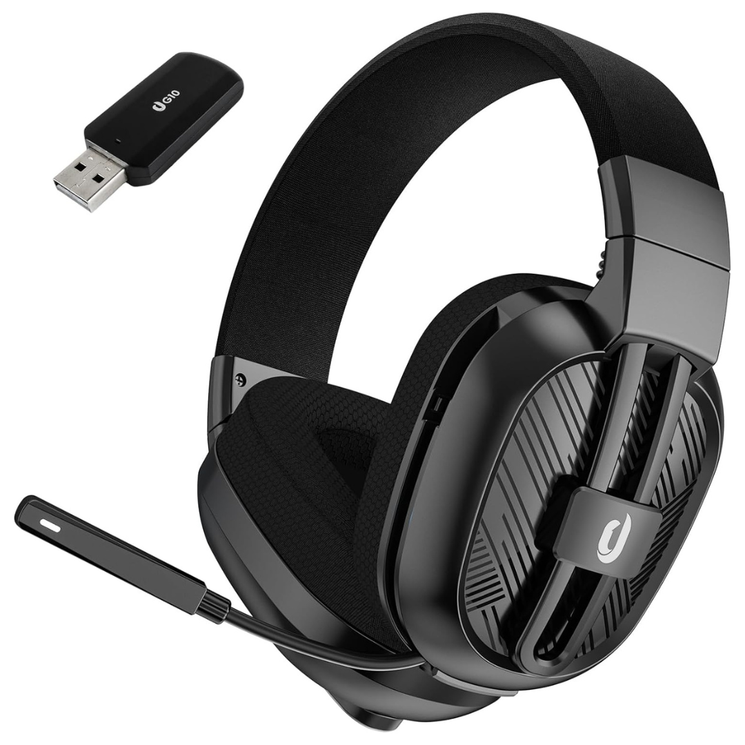 2.4GHz Bluetooth 5.3 Gaming Headset With Microphone