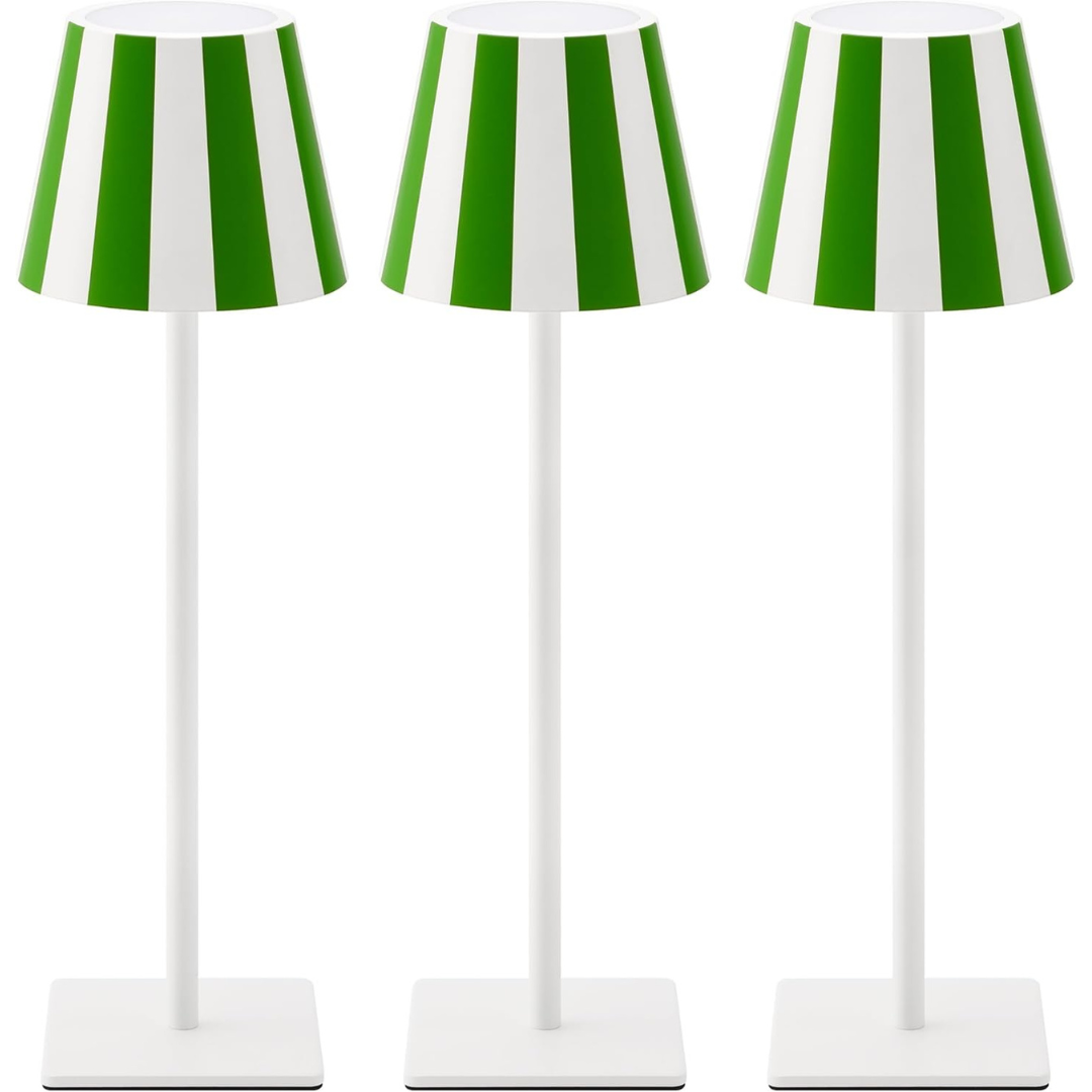3-Pack UME Portable Waterproof Cordless Table Lamp
