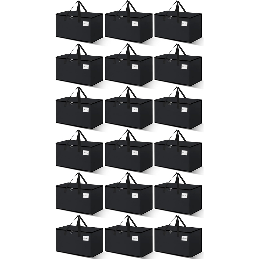 Naturelux 18 Pack Heavy-Duty Moving Bags