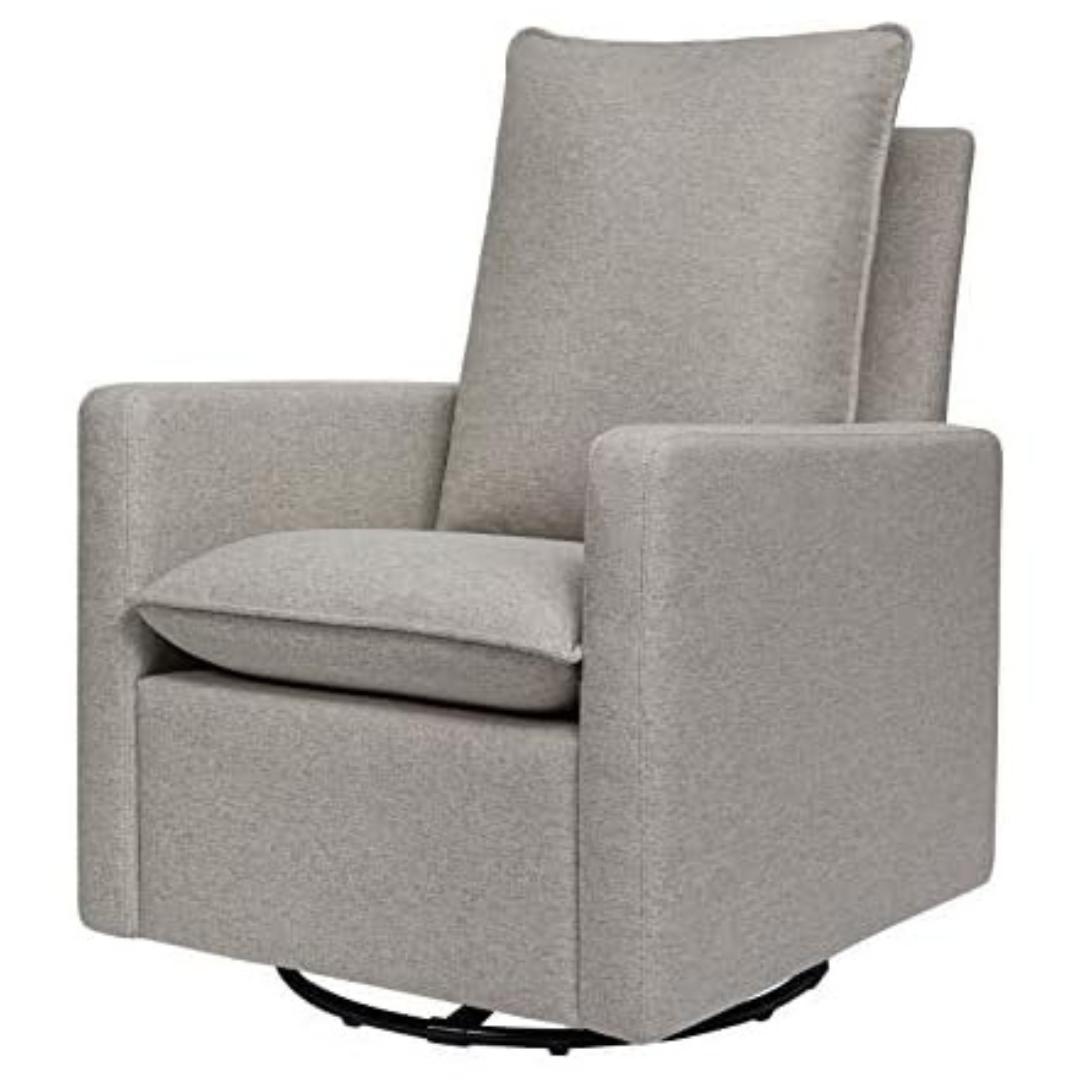 Babyletto Cali Pillowback Eco-Weave Swivel Glider