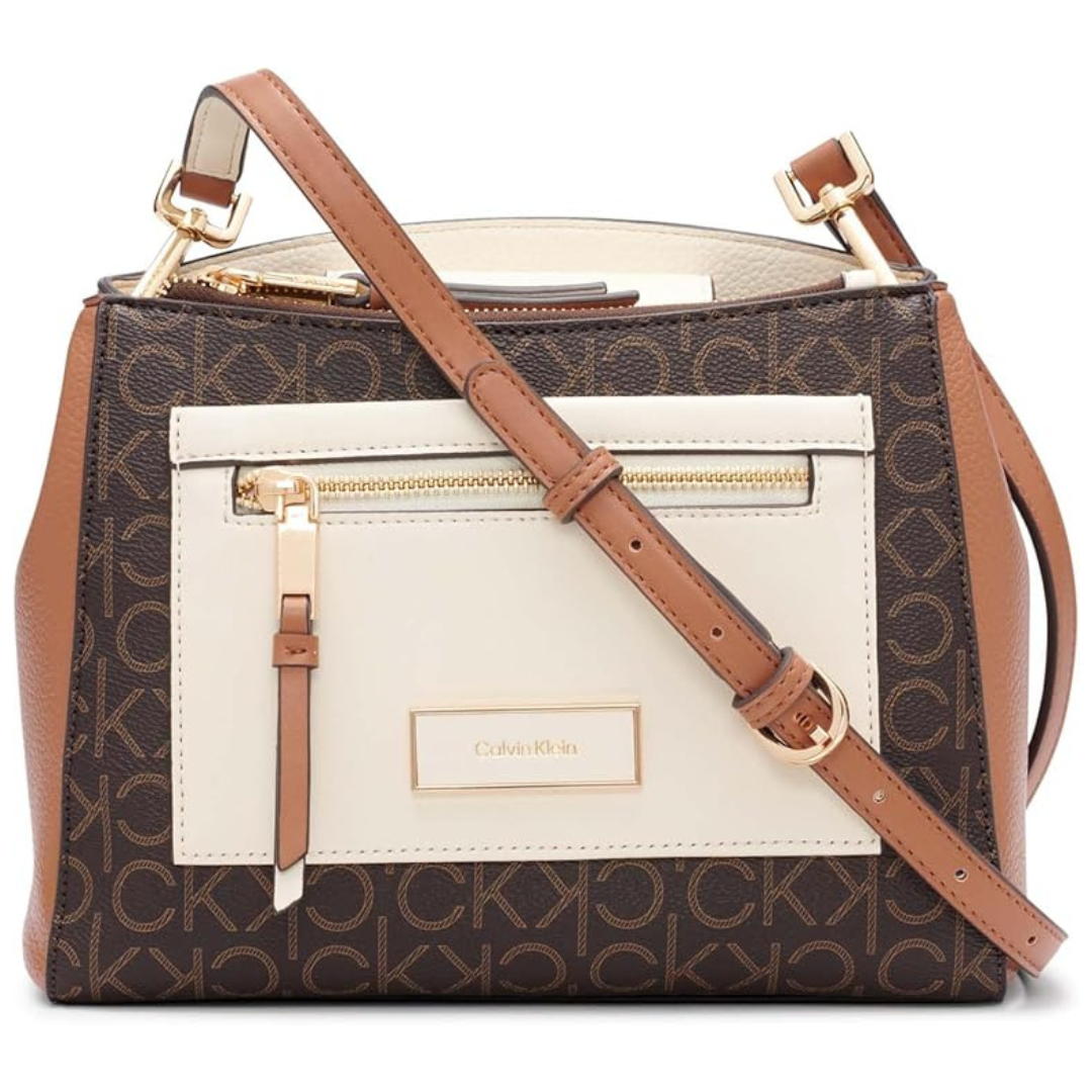 Calvin Klein Women's Hadley Triple Compartment Crossbody Bag
