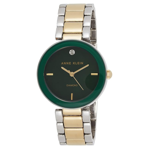 Anne Klein Women's Genuine Diamond Dial Bracelet Watch