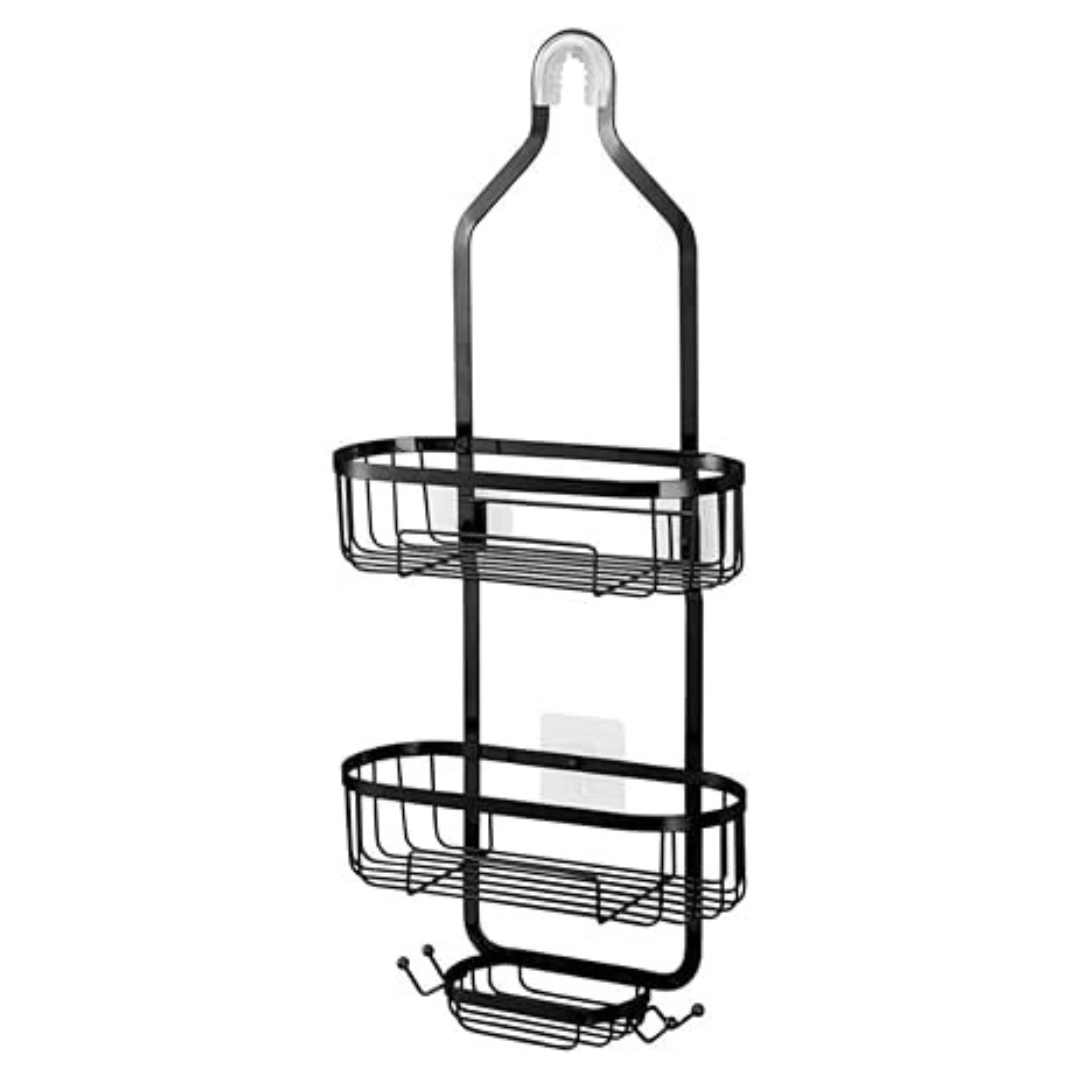 Innovatronic Over Head Bathroom Hanging Shower Organizer With Hooks