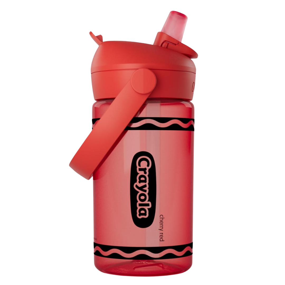 14oz CamelBak Crayola Flip Straw Kids Water Bottle