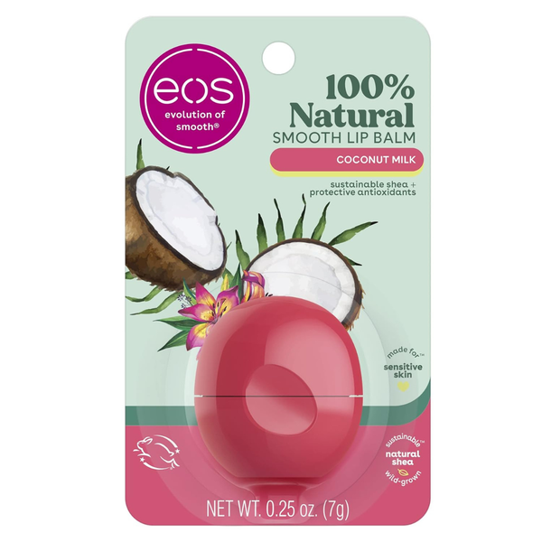0.25-Oz eos 100% Natural Lip Balm (Coconut Milk)