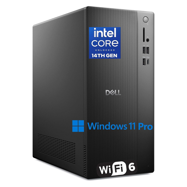 Dell Tower PC Ect1250 Desktop (i3-14100 / 16GB RAM / 512GB SSD)