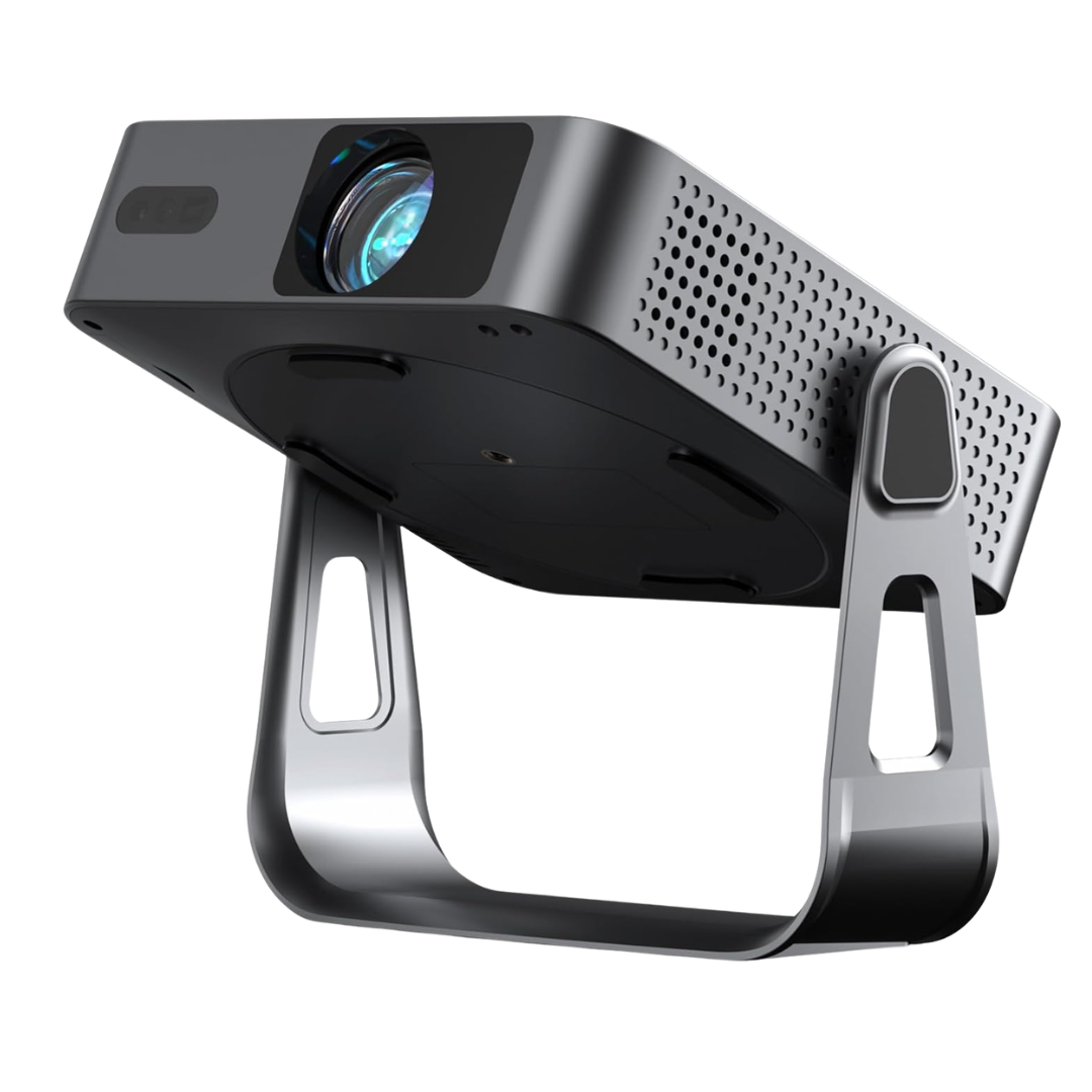 VOPLLS Thinnest 1.81" Smart Mini Portable Projector