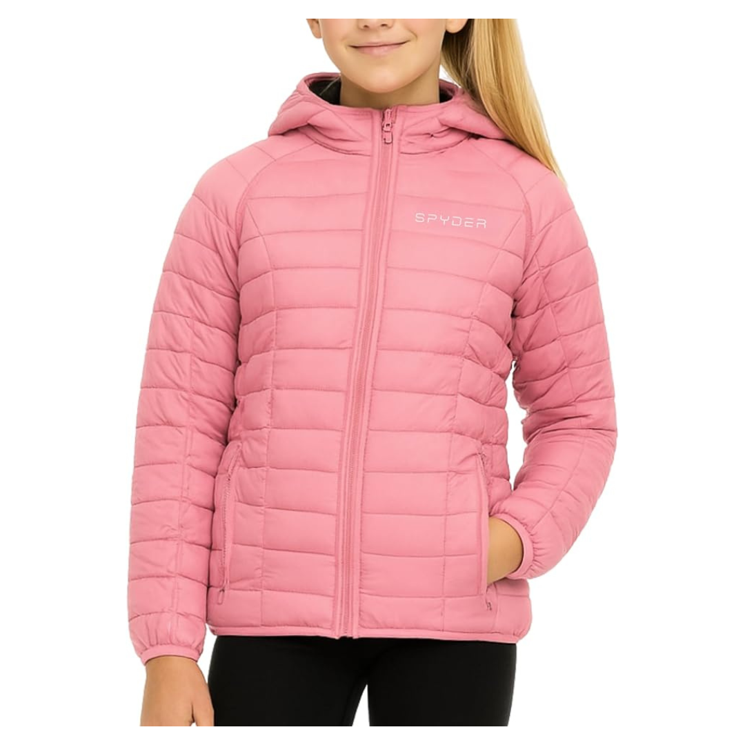 Spyder Girls Lightweight Winter Puffer Jacket