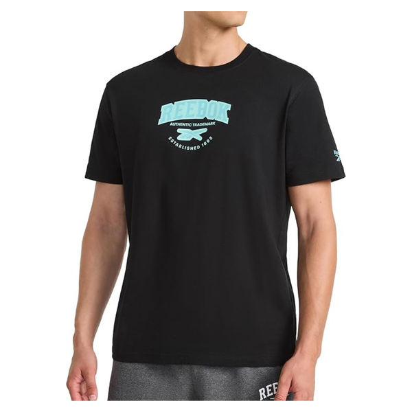 Reebok Men's Standard Fit Crewneck Graphic Crewneck T-Shirt