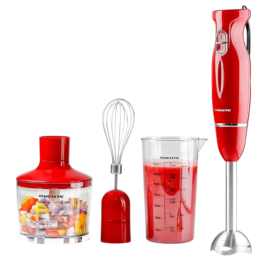 Ovente 300W 2 Mix Speed Immersion Electric Hand Blender
