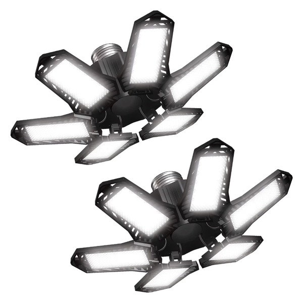 2-Pack Fixdono Ultra Bright 6500K 2200LM Light