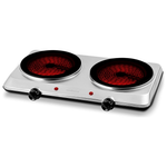 Ovente BGI202S 1500W Electric Glass Infrared Counter-Top Cooking Burner