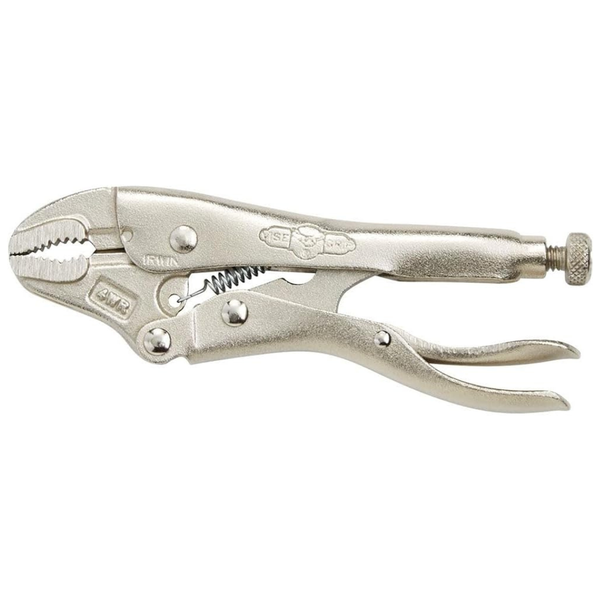 Irwin 4" Vise-grip Curved Jaw Locking Pliers With Wire Cutter