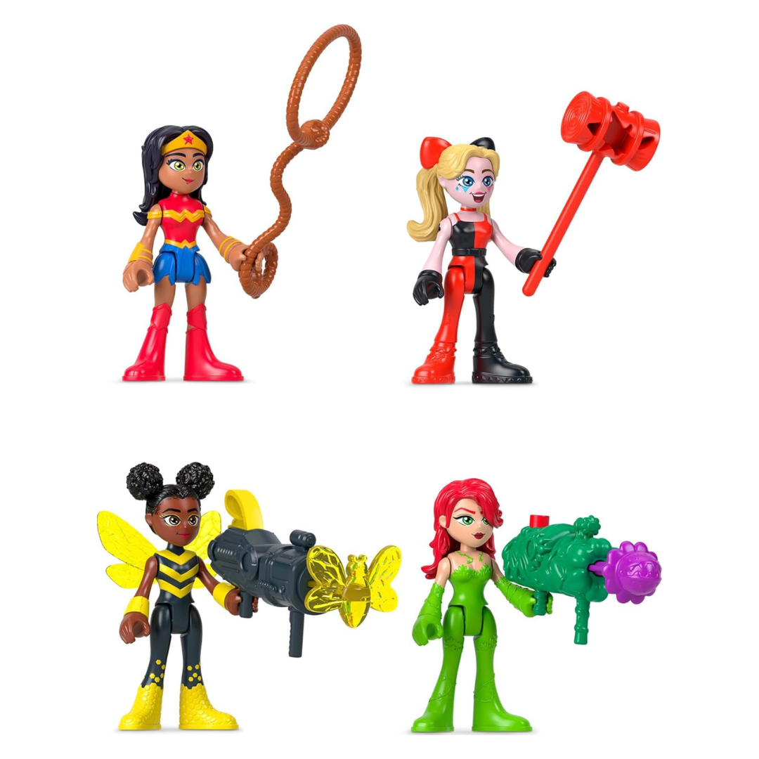 8-Piece Imaginext DC Super Friends Rivals Action Figure Toy Set