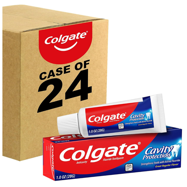 24-Pack 1-Oz Colgate Cavity Protection Toothpaste With Fluoride
