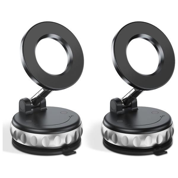 2-Pack Avischai Magnetic Phone Holder For Car Dashboard And Windshield