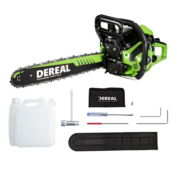 20'' Vetoper 62CC 2-Stroke Heavy-Duty Wood Cutting Gas Chainsaw