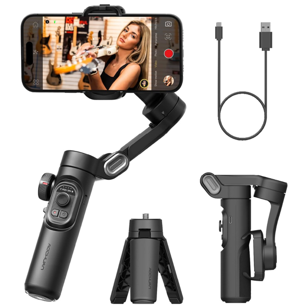 Smart XE 3-Axis Phone Gimbal Stabilizer With Focus Wheel