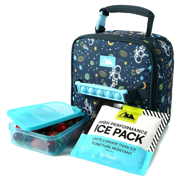 Arctic Zone Pop-It Kids Lunch Box Combo With Handle