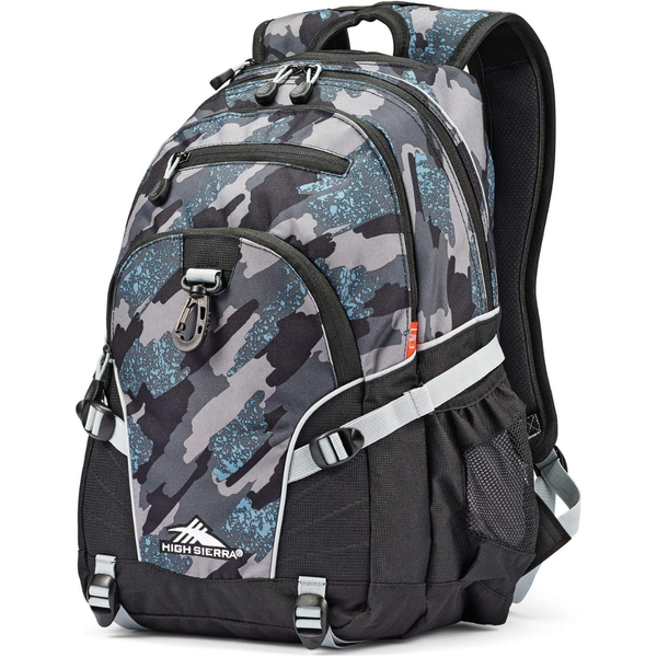 High Sierra Multiple Pockets Loop Backpack With Tablet Sleeve