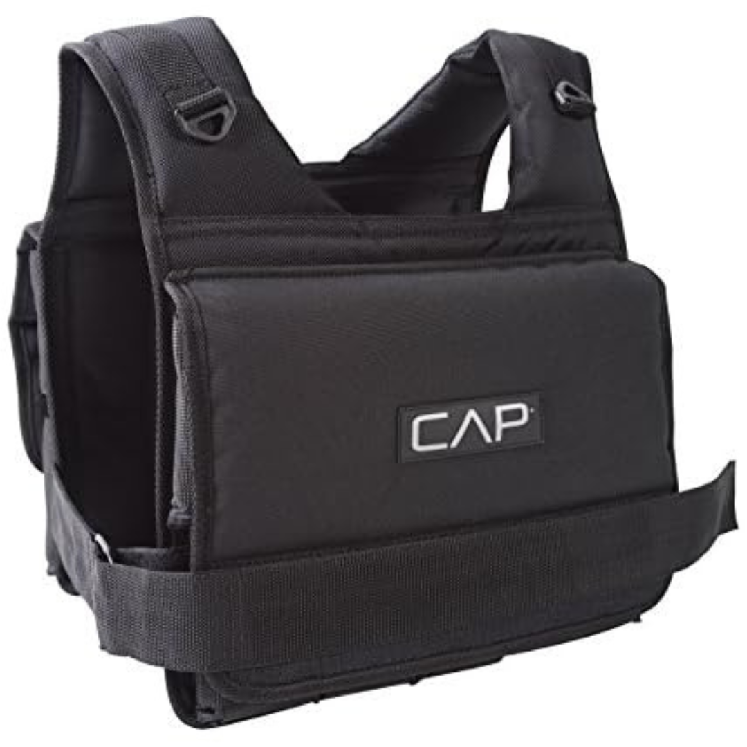 CAP Barbell 20 lb. Unisex-Adult Short Adjustable Weighted Vest