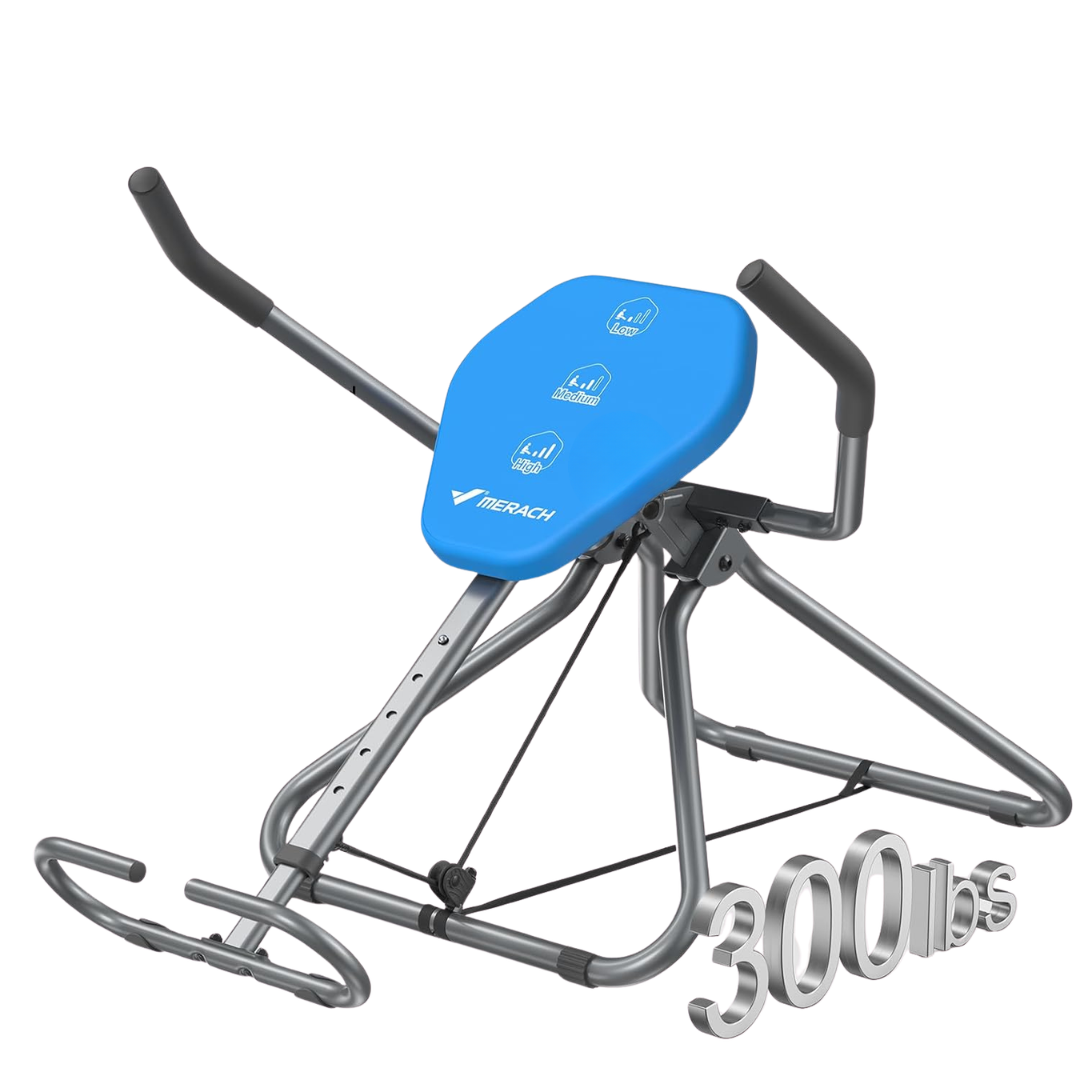 300 LBS All In One Easy Setup & Foldable Ab Trainer