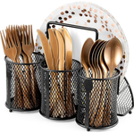 Dticon Utensil Organizer Silverware Caddy For Party
