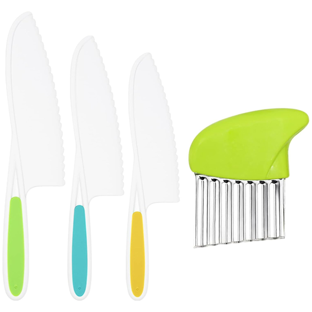 Kids Kitchen Knives & Crinkle Cutter