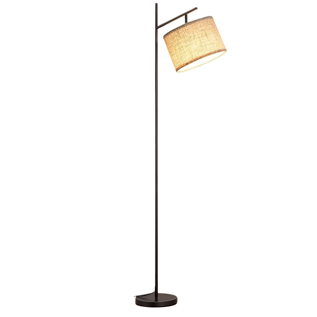 64.7" Modern Floor Minimalist Standing Lamp With 3 Color Bulb