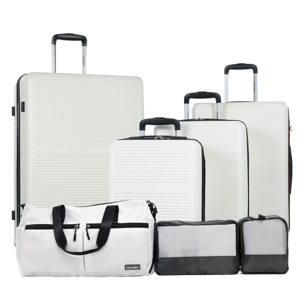 7-Piece Tripcomp Hardside ABS+PC Luggage Set (Various)