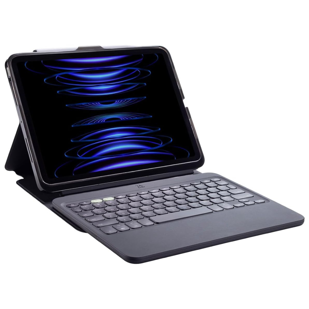 iPad Pro 11" M5 M4 Bluetooth Keyboard With Folio