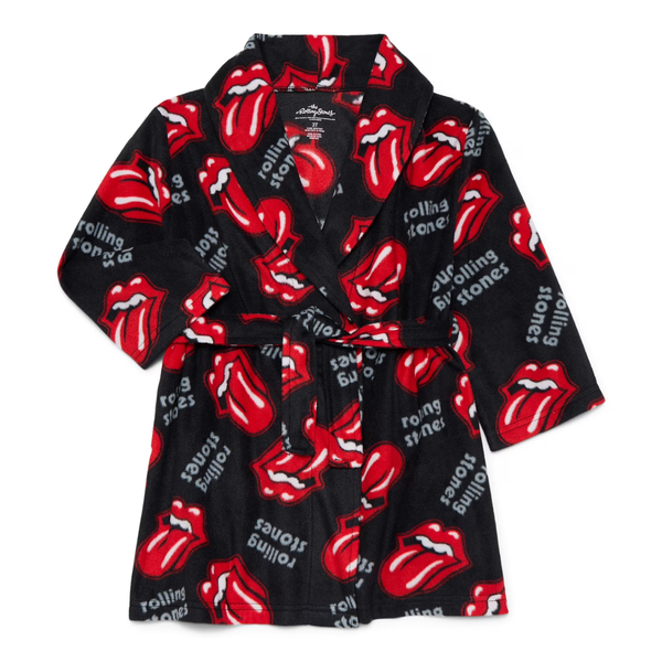Rolling Stones Toddler Boys Or Girls Fleece Bathrobe Pajamas