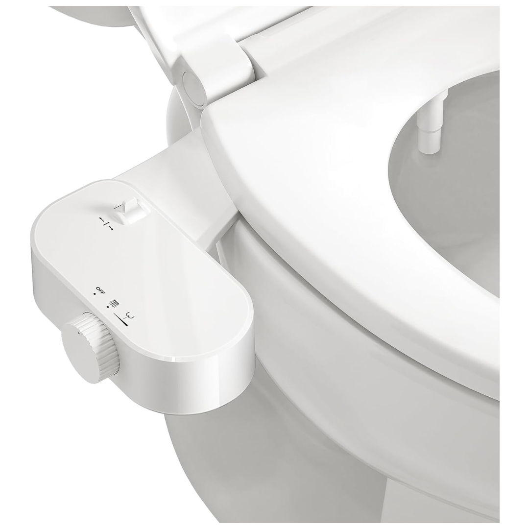 Thameba Self-Cleaning Toilet Seat Bidet Attachment W/ Spray Angle