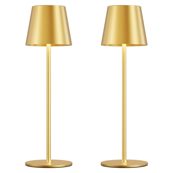 2-Pack Battery Operated Cordless Table Lamp