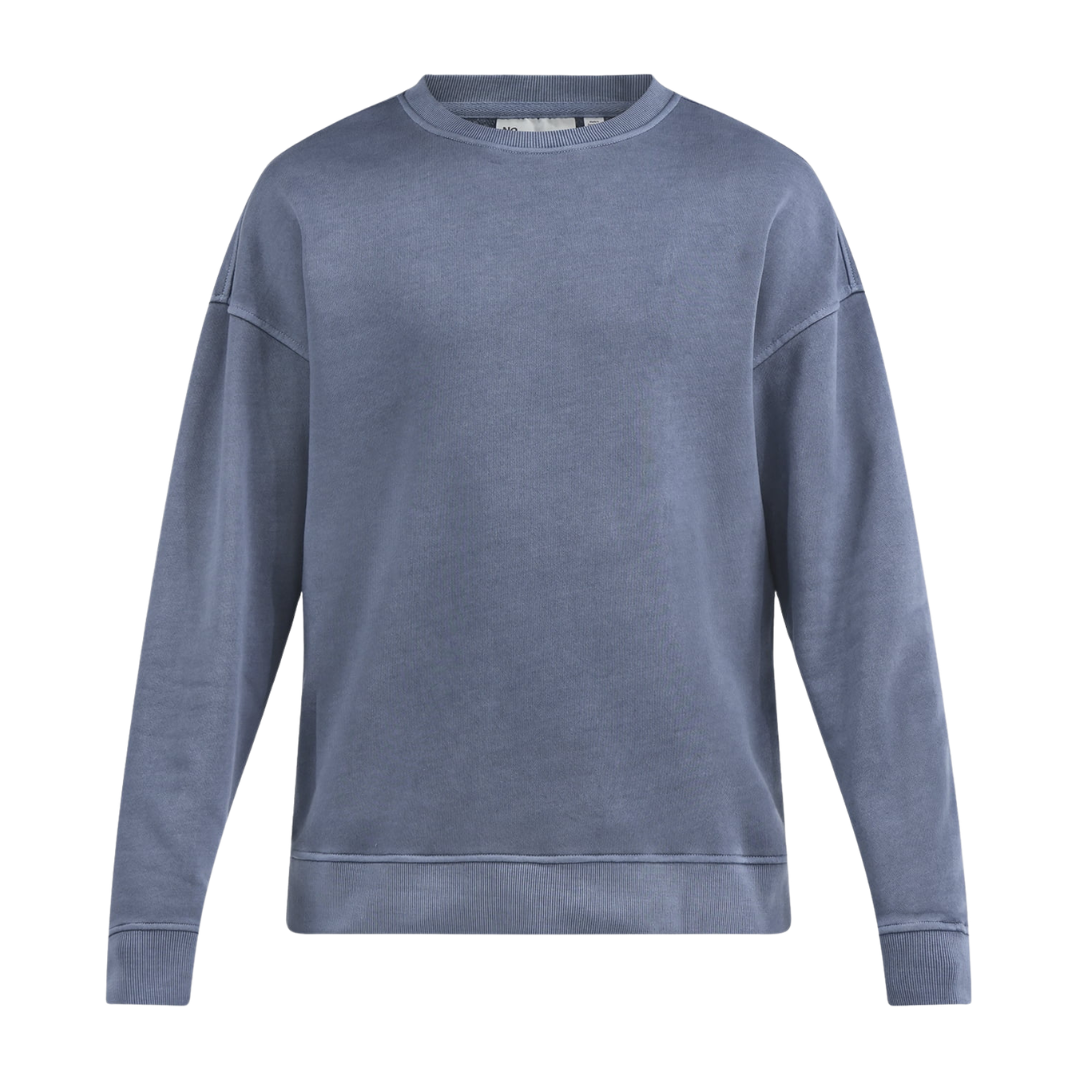 No Boundaries Men's Fleece Crewneck Sweatshirt With Long Sleeves