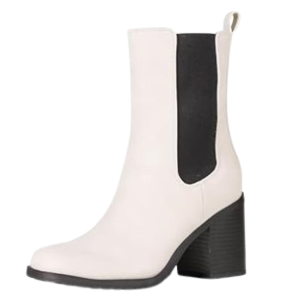 Amazon Essentials Women's Mid-Calf Heeled Chelsea Boots