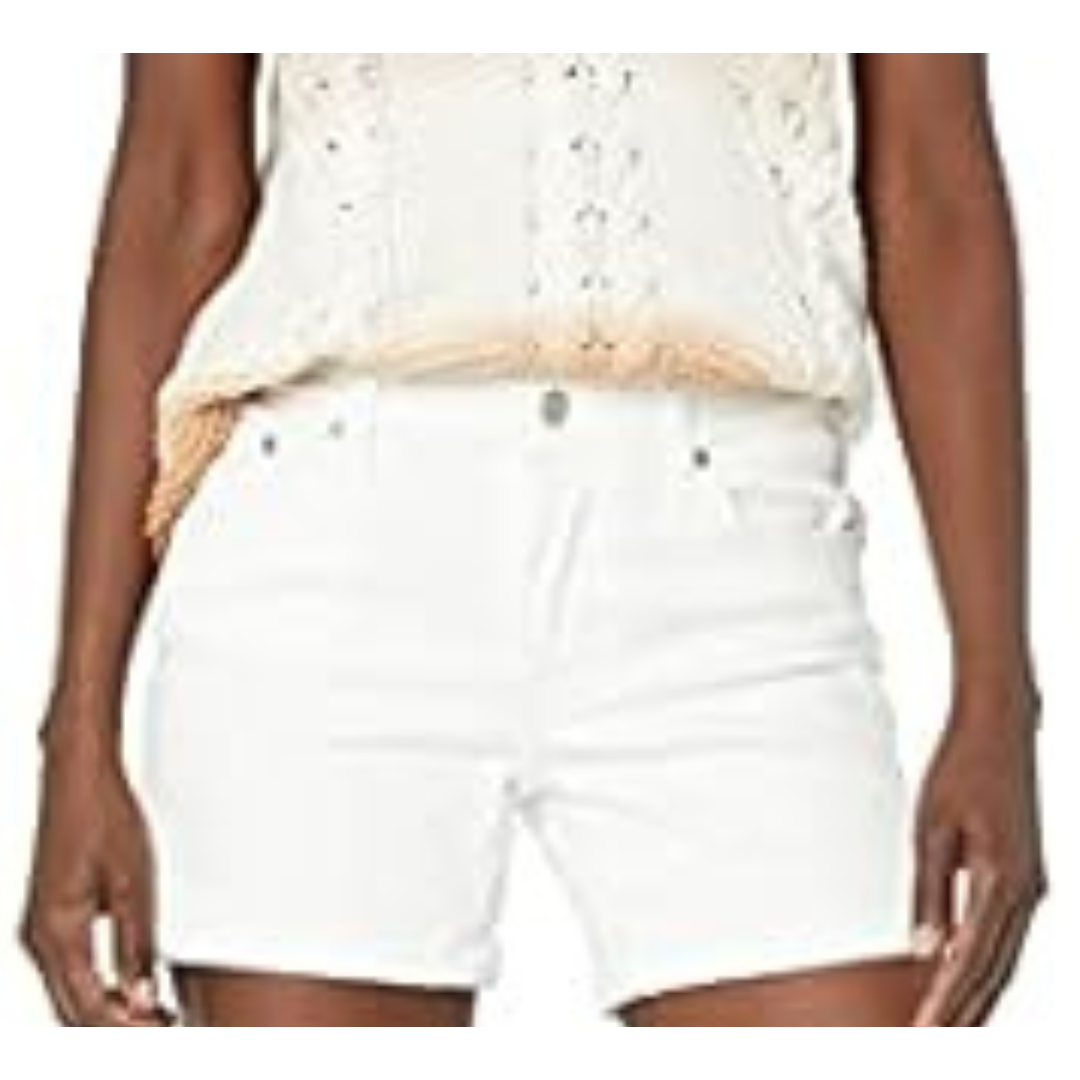 Women's Mid Length Denim Shorts