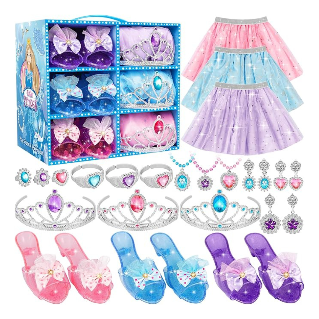Princess Dress-Up Toys & Jewelry Boutique Set