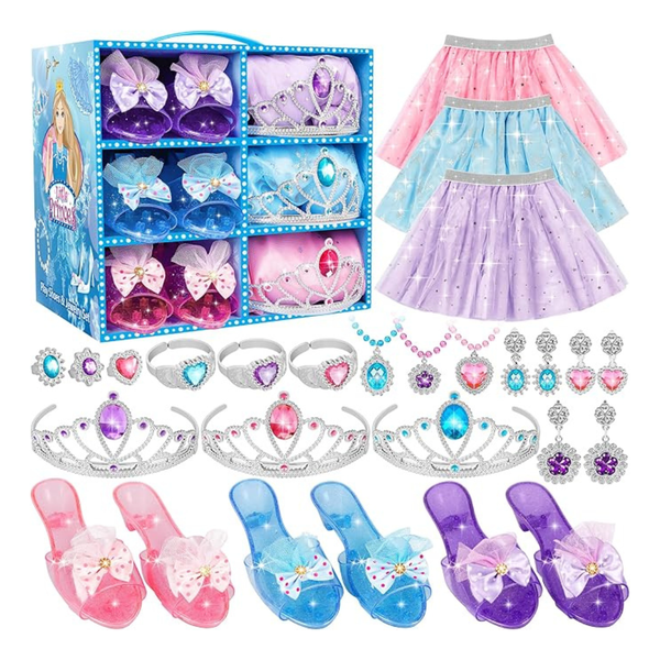 Princess Dress-Up Toys & Jewelry Boutique Set