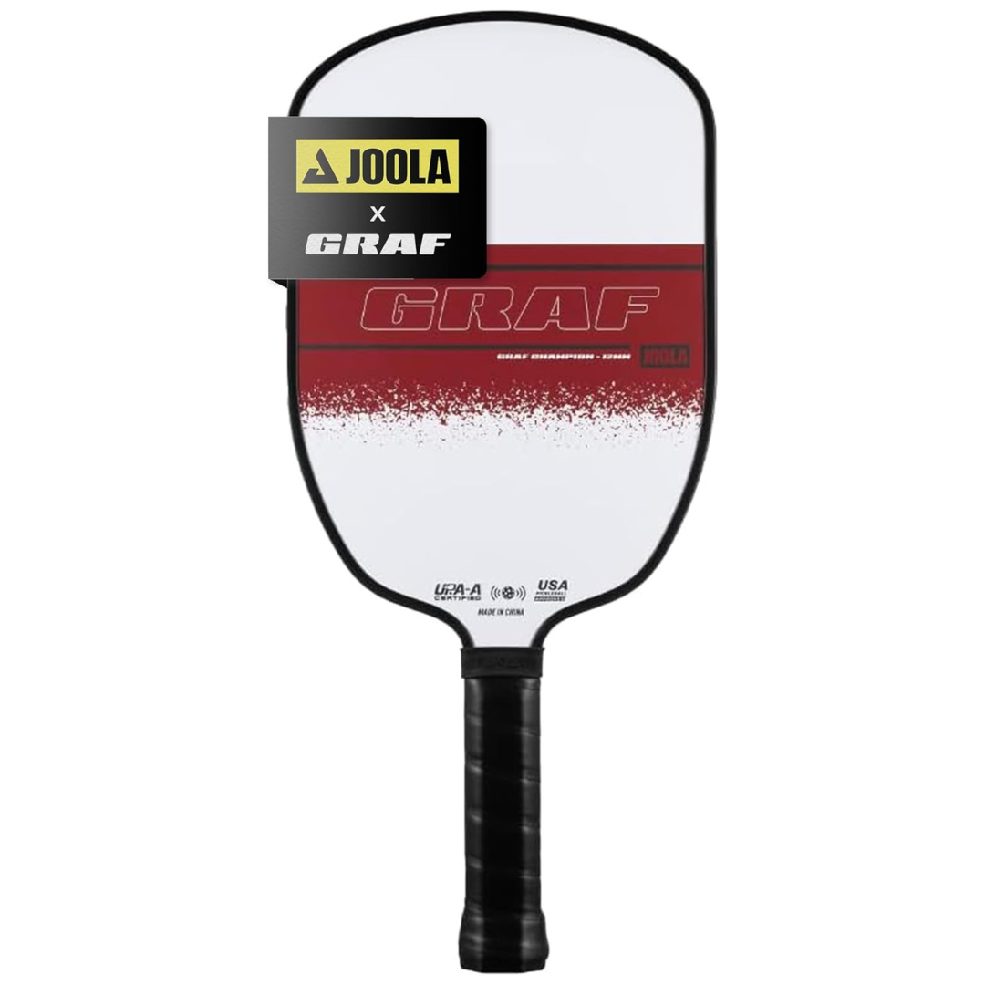 JOOLA GRAF Champion 12mm Fiberglass Pickleball Paddle