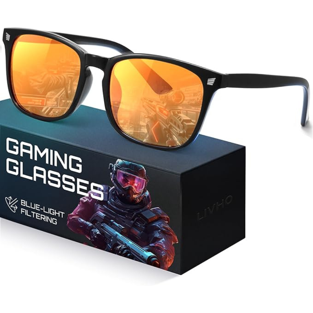 Livho Gaming Blue Light Blocking Glasses