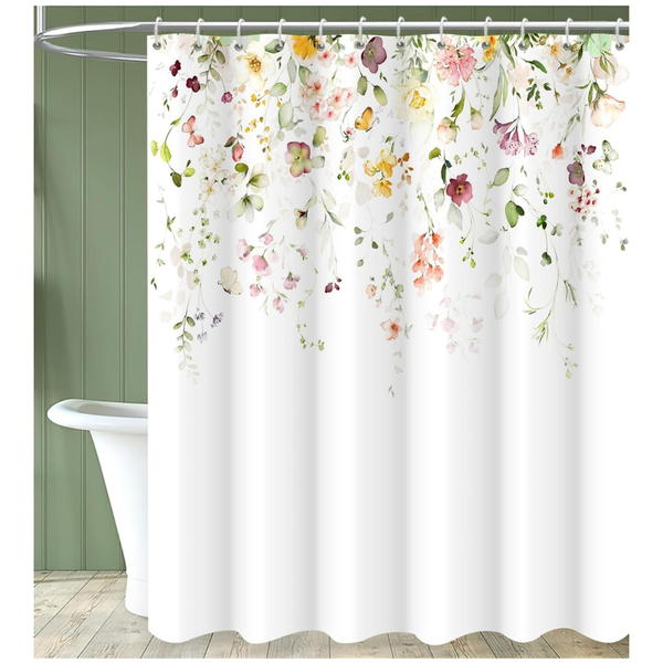 72"W x 84"H Long Shower Curtain