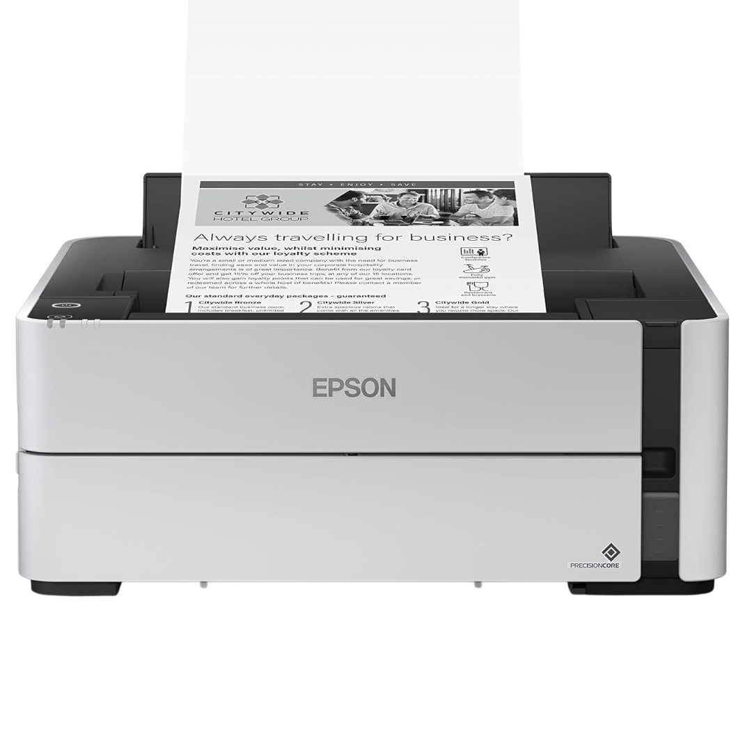 Epson EcoTank ET-M1170 Wireless Network Monochrome Inkjet Printer