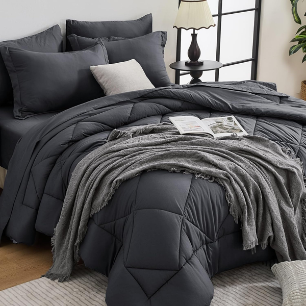 7-Piece Queen Size Ultra Soft Comforter Set