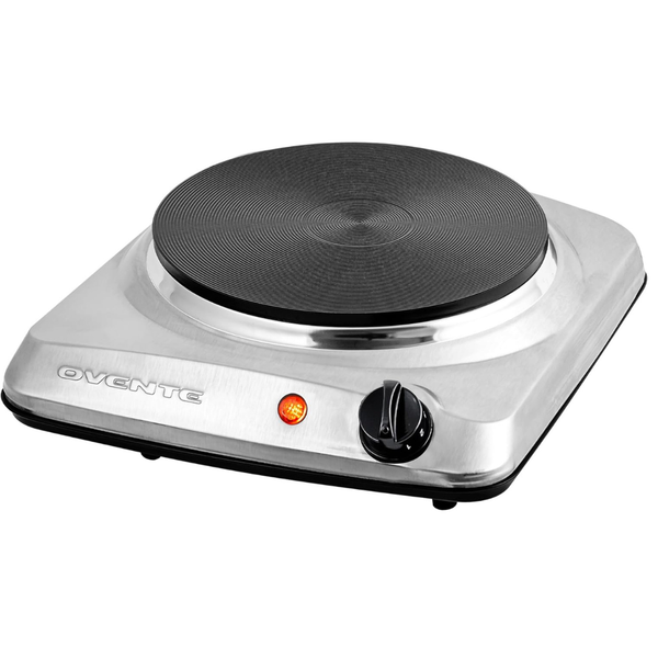 7.25'' Ovente 1000W Single Hot Plate Electric Cast Iron Stove